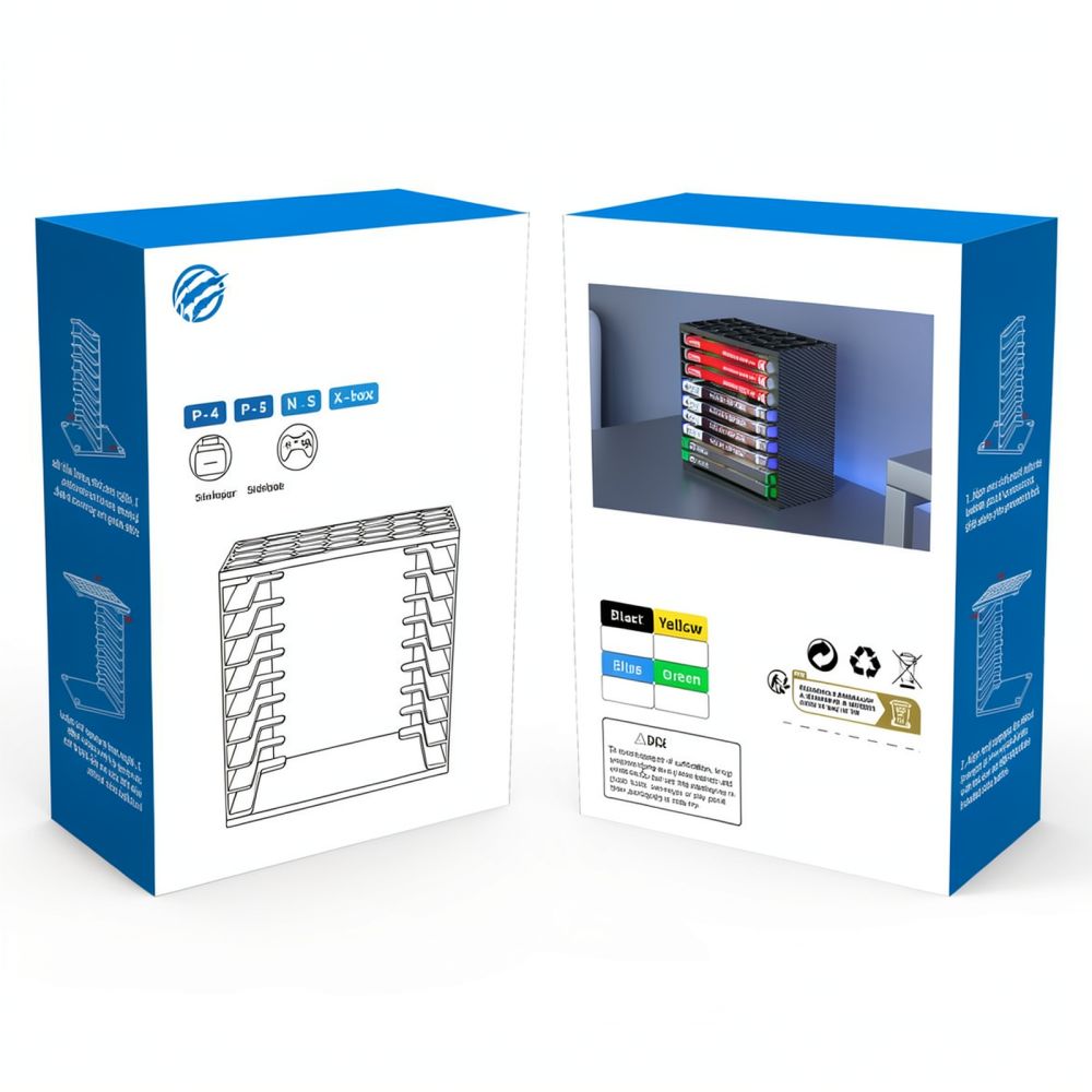 Game Card Storage Tower For Fo - огляд і ціна Gaming Console Display Case