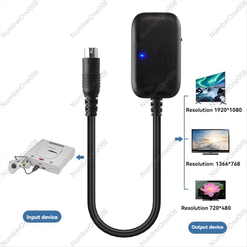 HDMI Converter Cable for Sega  - огляд і ціна Gaming Console Tv