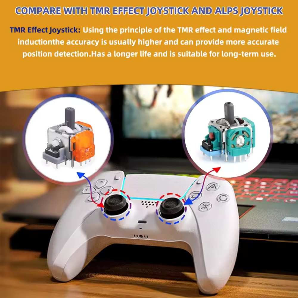 2-10Pcs Replacement TMR Effect - огляд і ціна Gaming Console In Tv