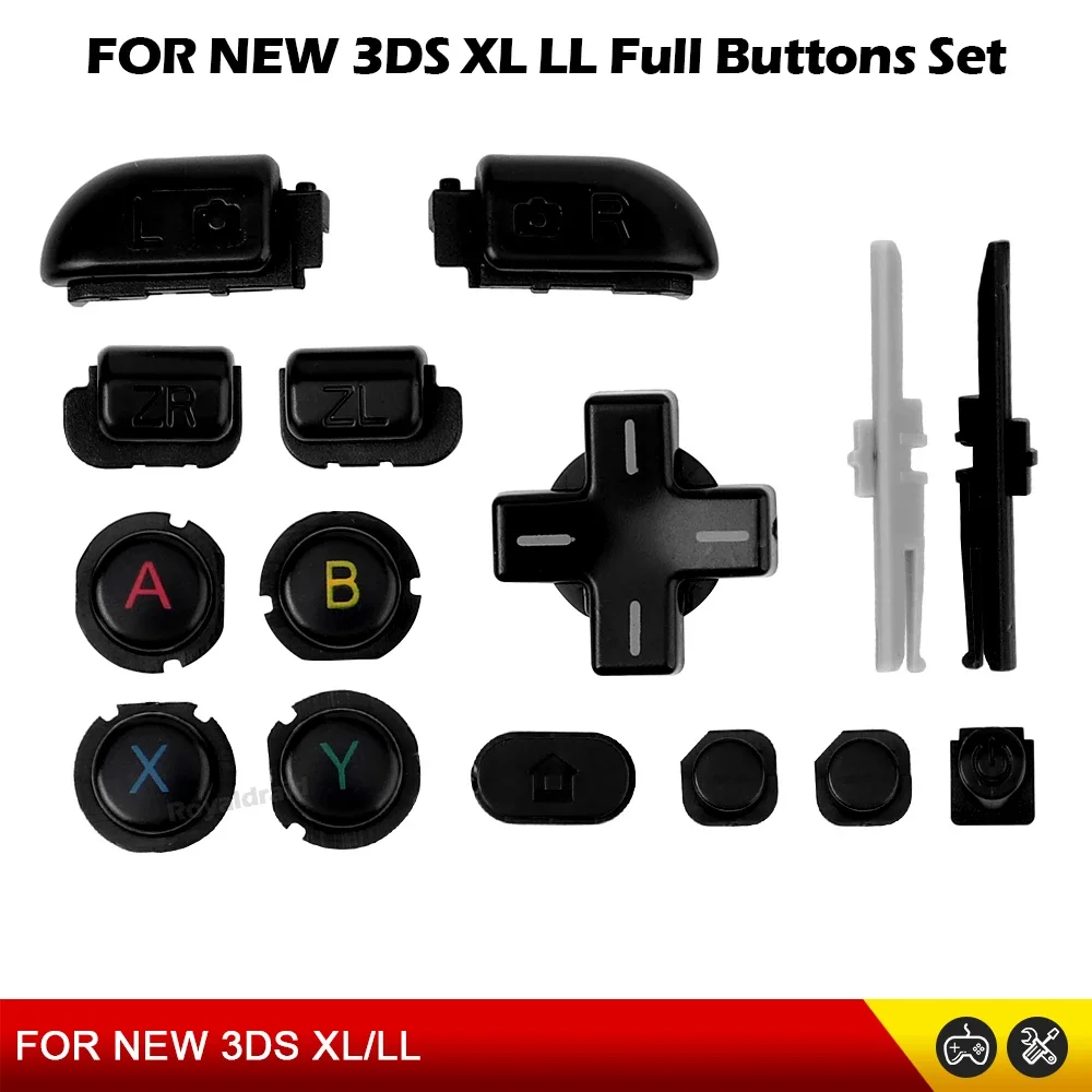 For NEW 3DS XL LL Repair Parts - огляд і ціна Gaming Console Buttons