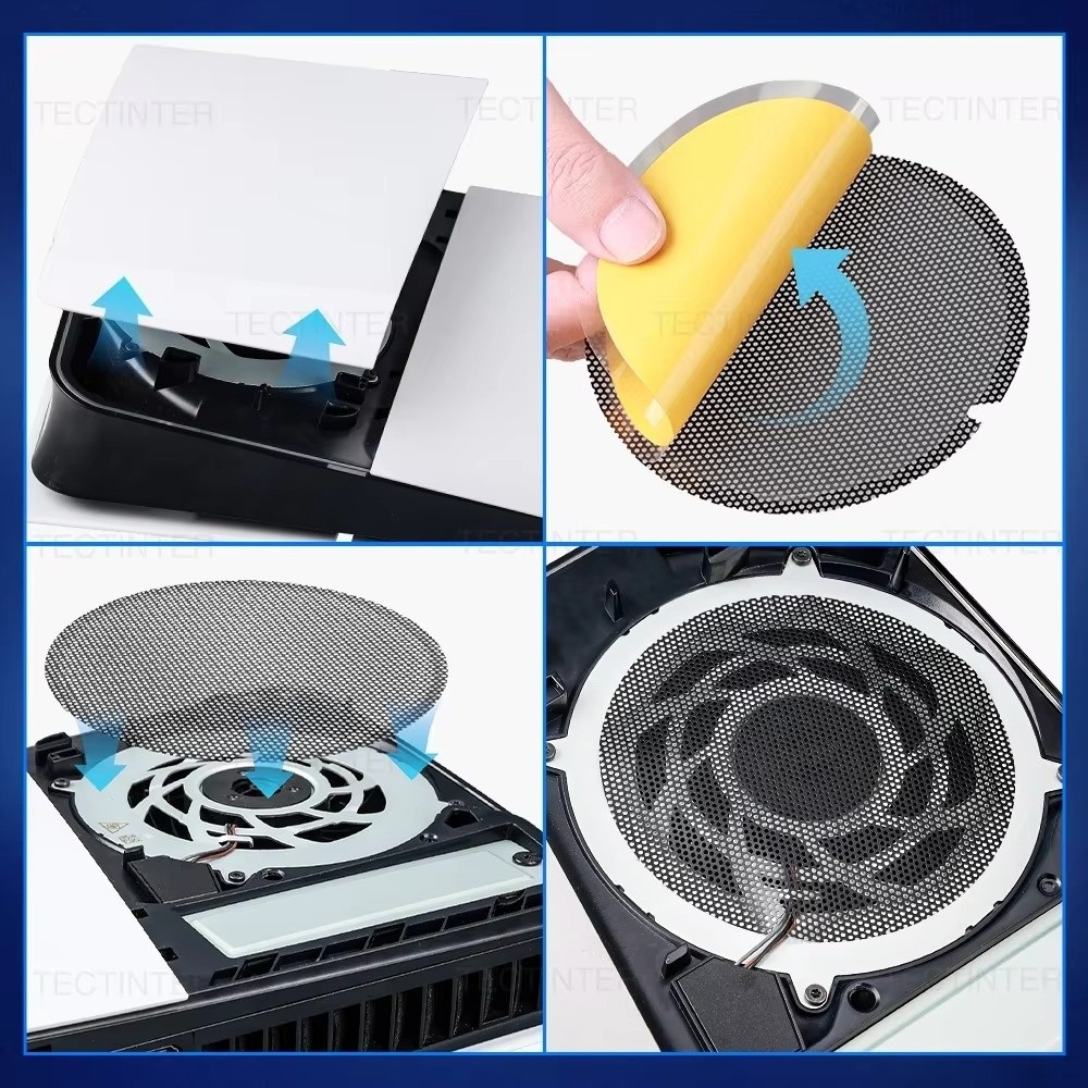 2/4Pcs Breathable Dust Filter  - огляд і ціна Gaming Console Buttons