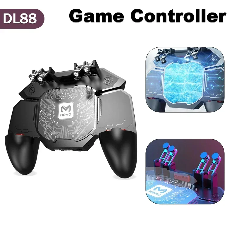 MEMO DL88 Mobile Phone Cooler  - огляд і ціна Gaming Console For Phone