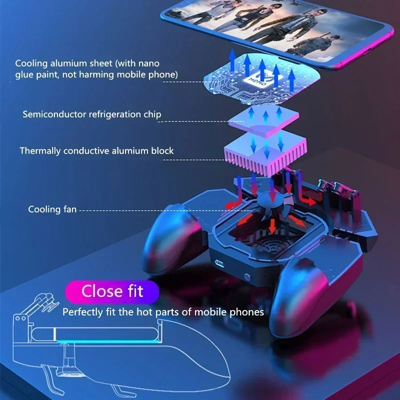 MEMO DL88 Mobile Phone Cooler  - огляд і ціна Gaming Console For Phone