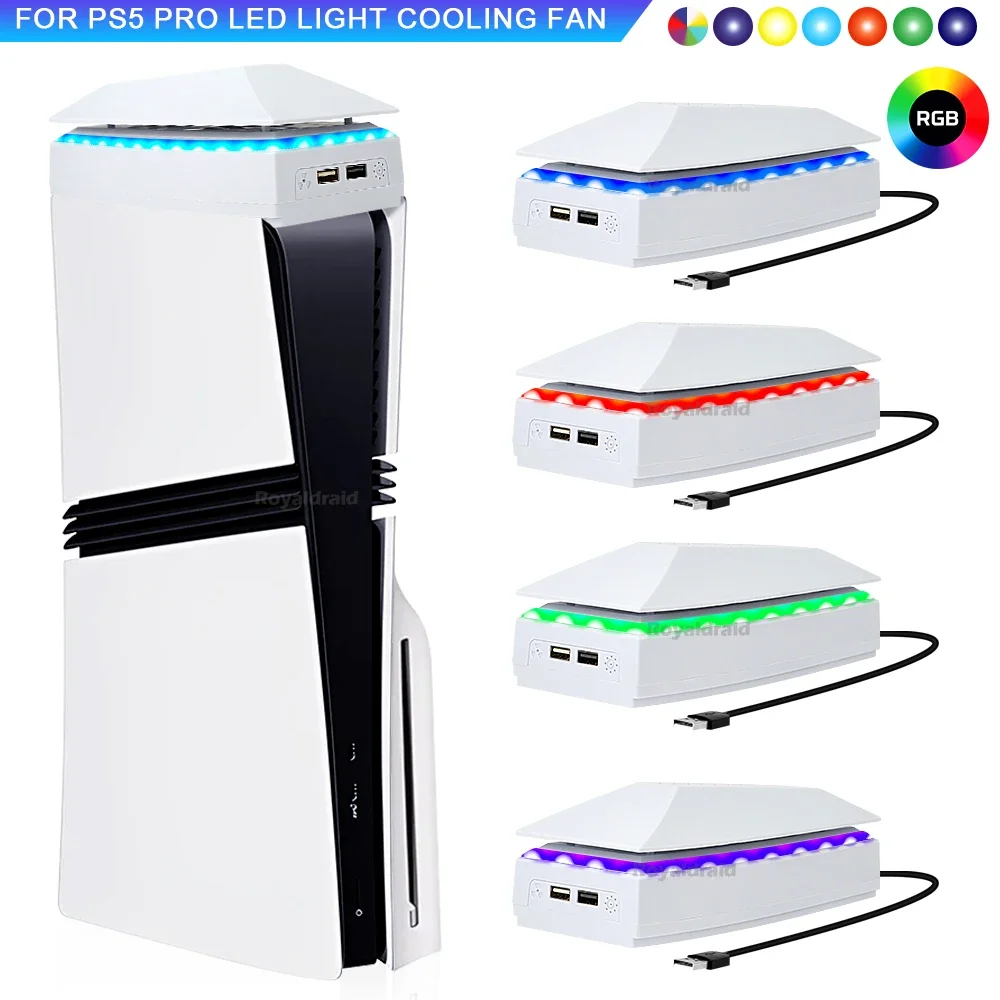 Top Cooling Fan for PS5 PRO To - огляд і ціна Gaming Console Buttons