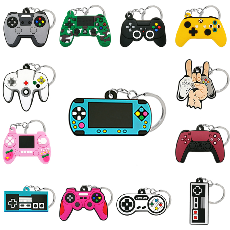 1PCS Fashion New Keychains Ind - огляд і ціна Gaming Console Keychain