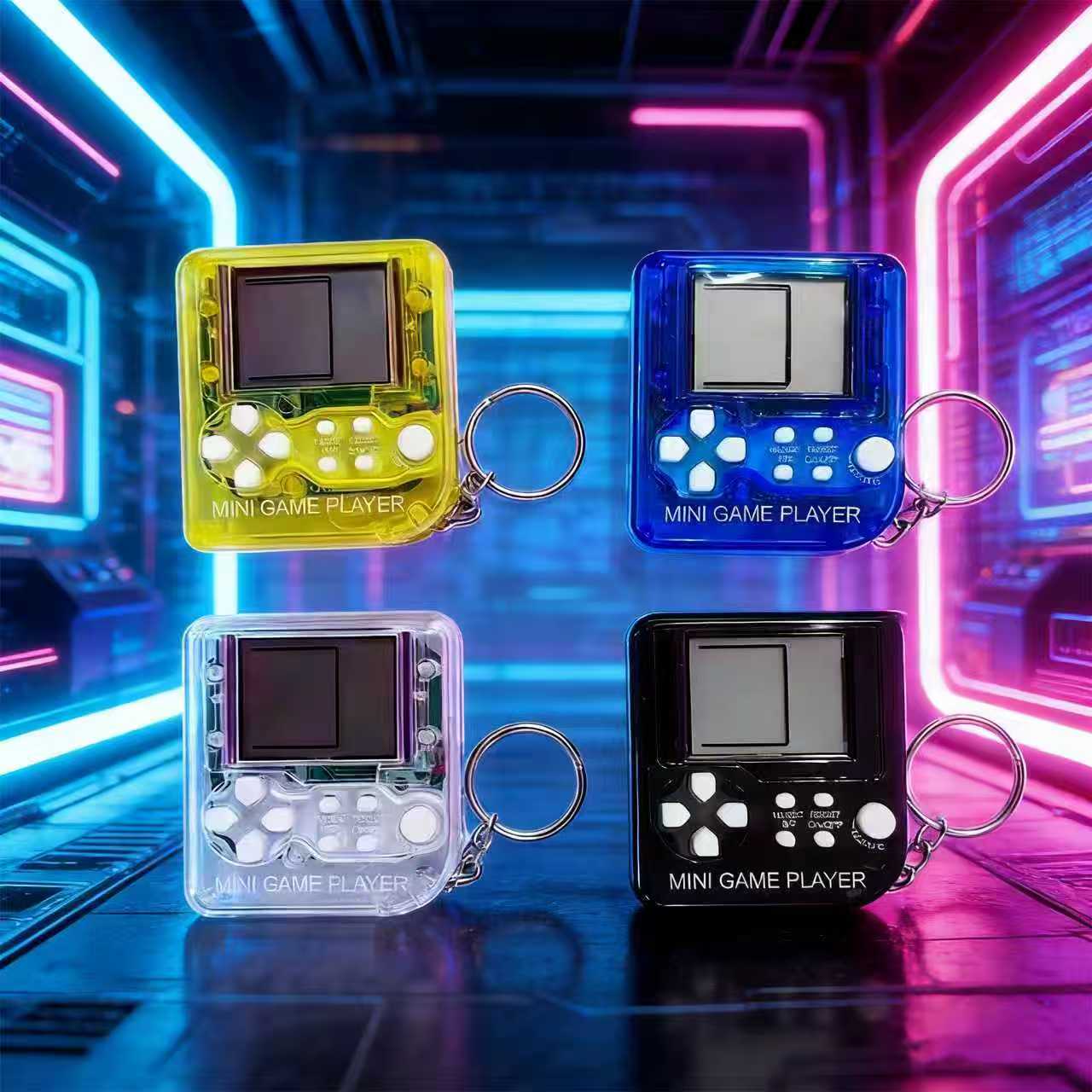 Retro Mini Handheld Game Conso - огляд і ціна Gaming Console Keychain
