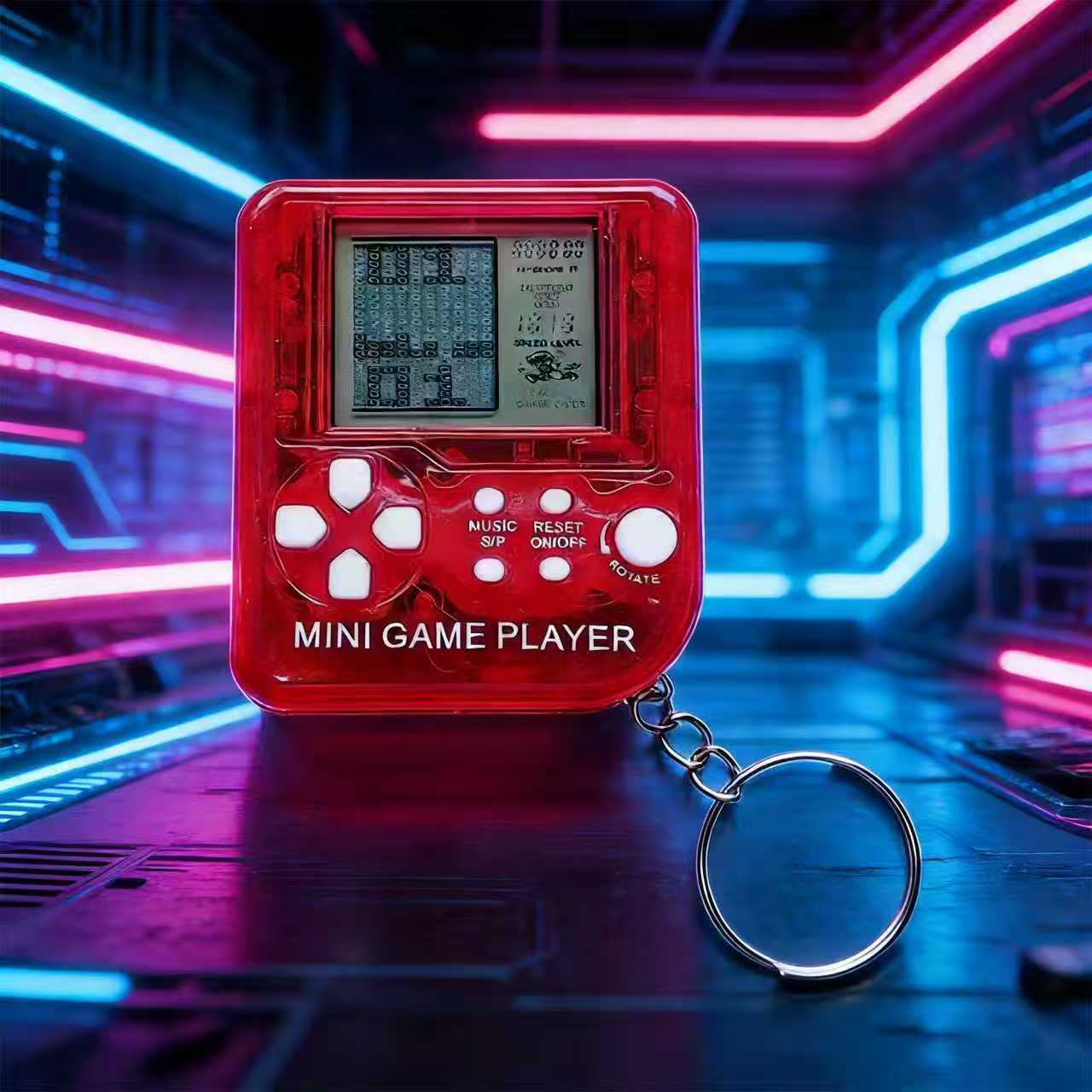 Retro Mini Handheld Game Conso - огляд і ціна Gaming Console Keychain