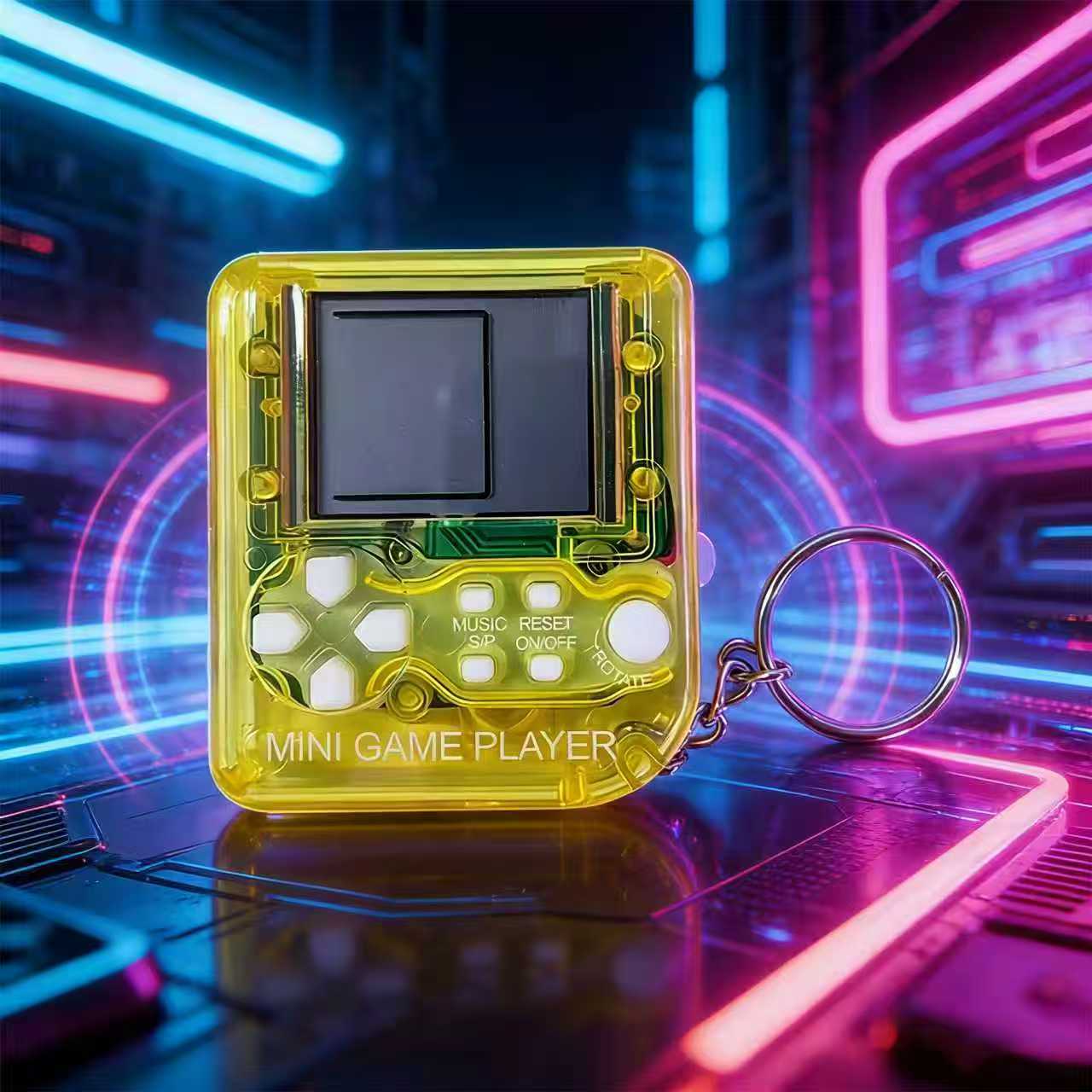 Retro Mini Handheld Game Conso - огляд і ціна Gaming Console Keychain