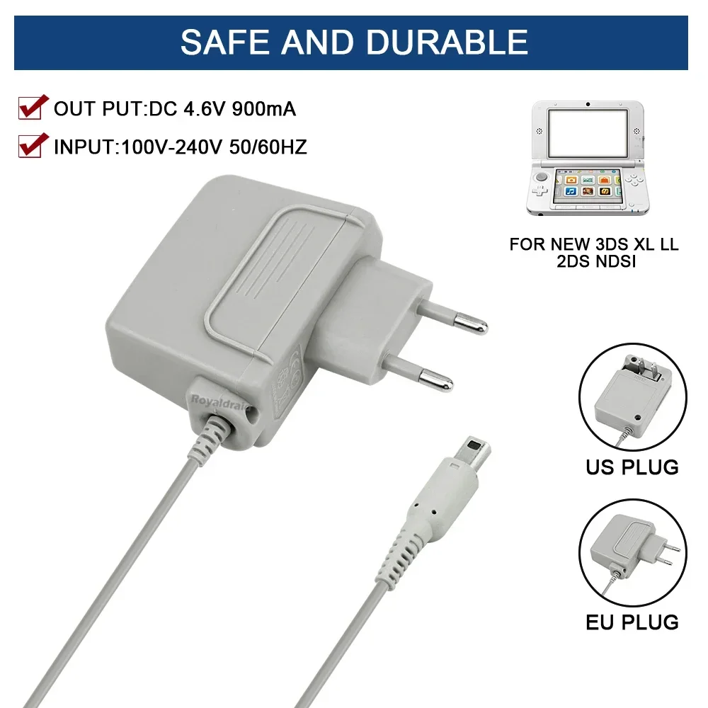 For NEW 3DS XL LL AC Power Sup - огляд і ціна Gaming Console Buttons
