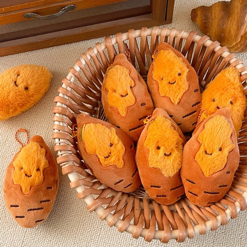 1-5PCs Cartoon Sweet Potato Ke - огляд і ціна Gaming Console Keychain