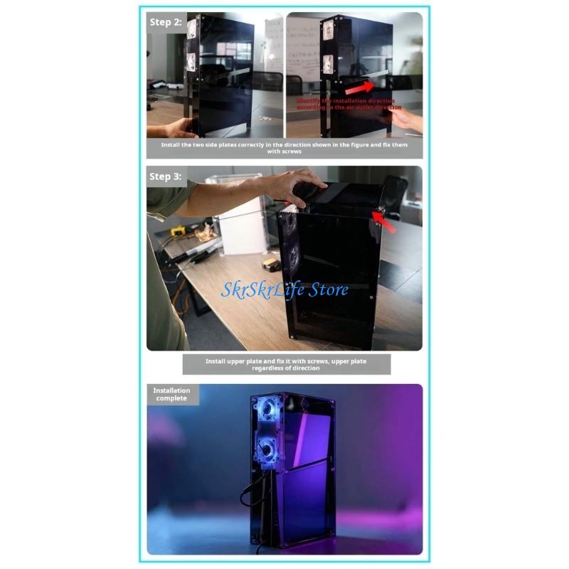 E65E Gaming Console Case Acryl - огляд і ціна Gaming Console Display Case