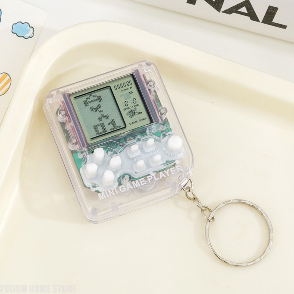 Classic Nostalgic Tetris Handh - огляд і ціна Gaming Console Keychain