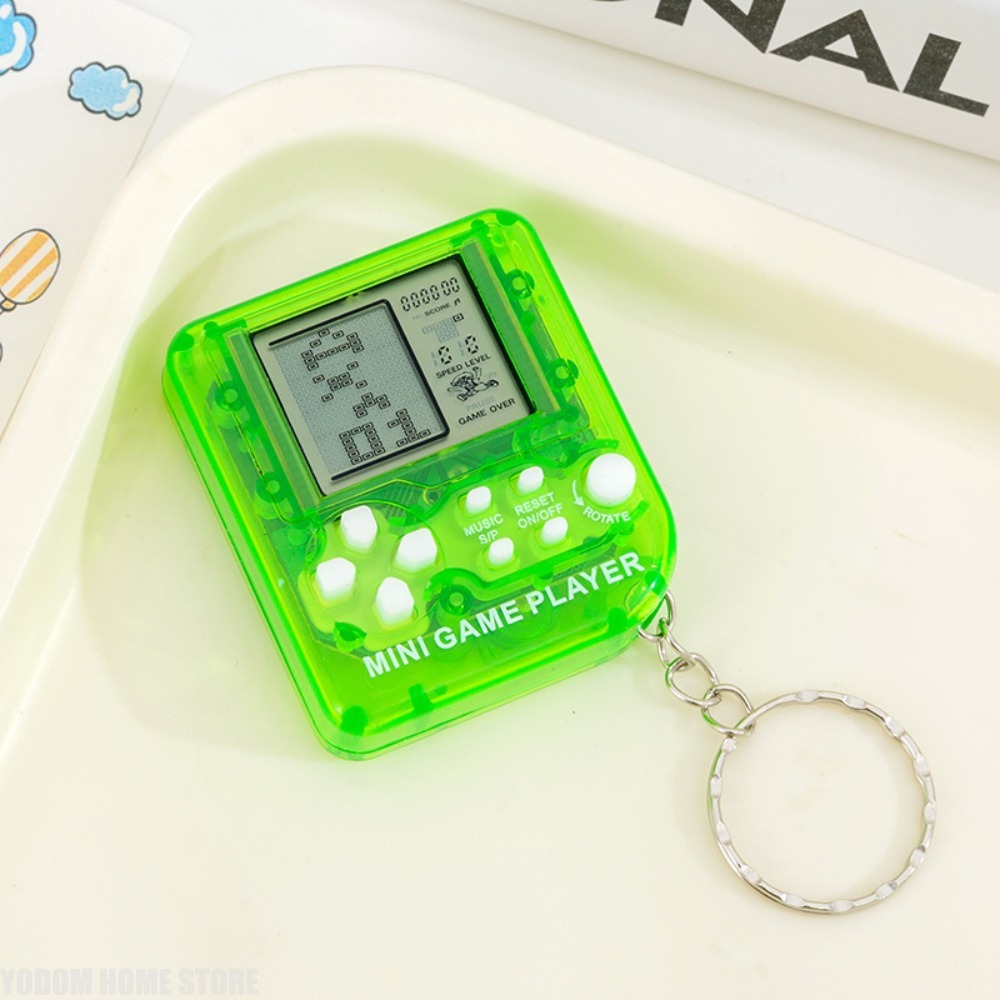 Classic Nostalgic Tetris Handh - огляд і ціна Gaming Console Keychain