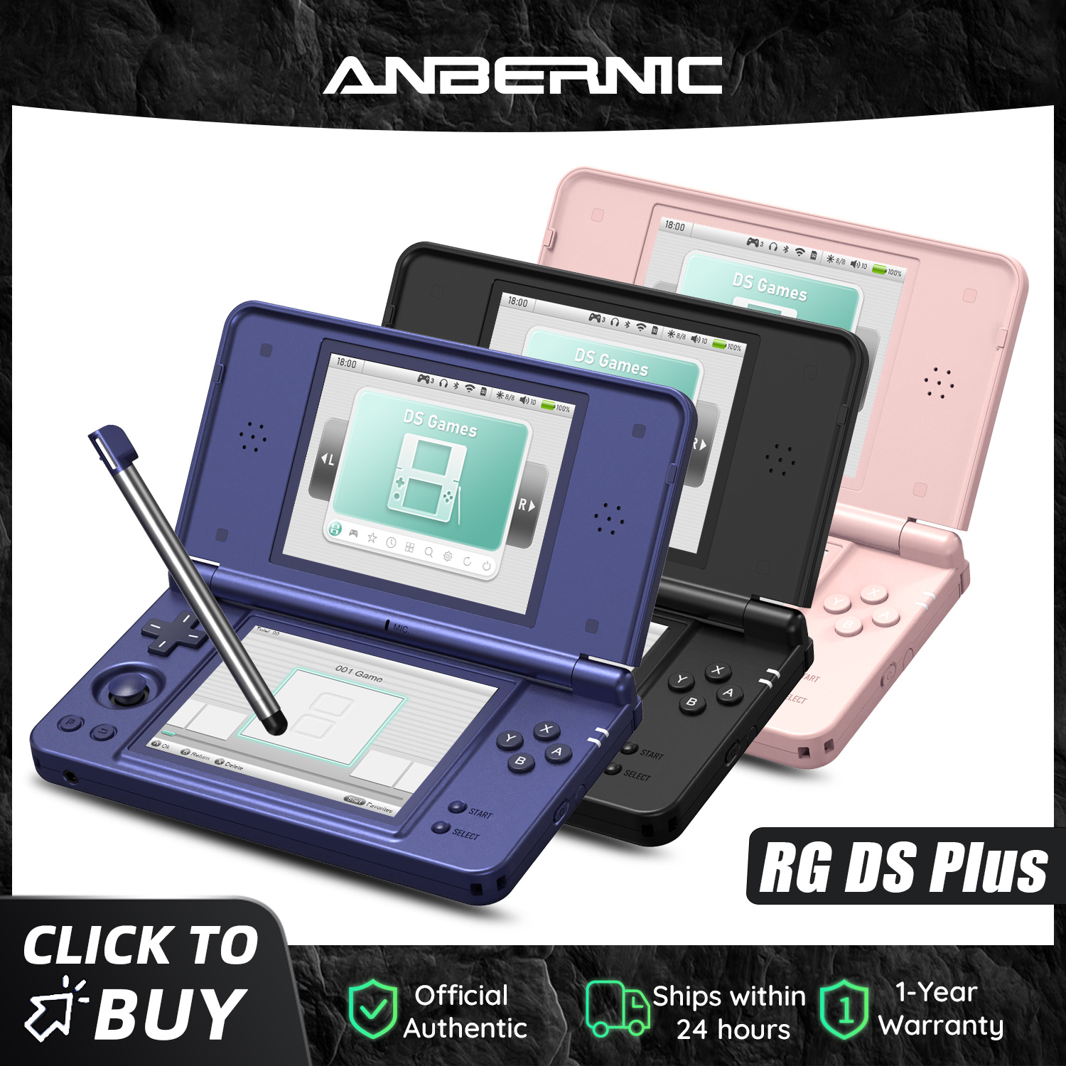 Anbernic RG DS Plus Portable H - огляд і ціна Gaming Console Under 5000
