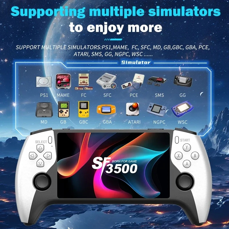 SF3500 Retro Handheld Video Ga - огляд і ціна Gaming Console Under 5000