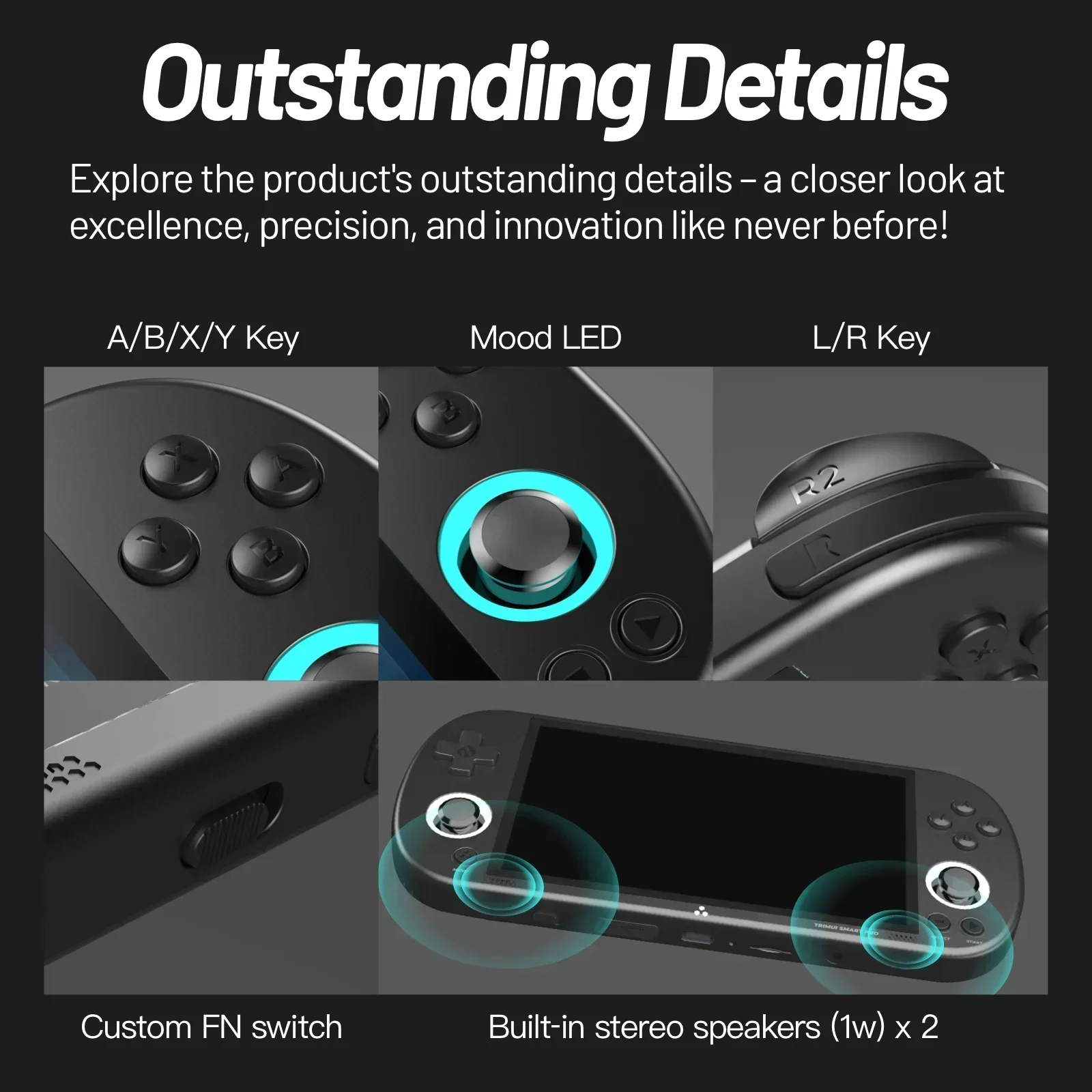 AMPOWN Trimui Smart Pro Consol - огляд і ціна Gaming Console Under 5000