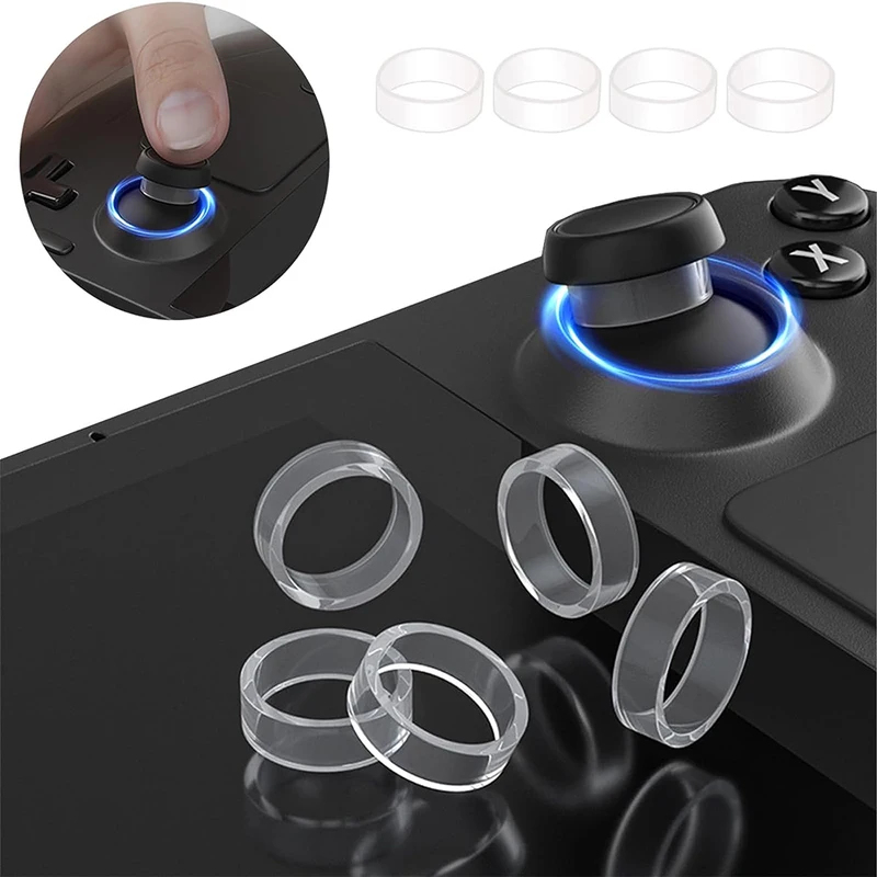 8Pcs Elastic Silicone Joystick - огляд і ціна Gaming Console Buttons